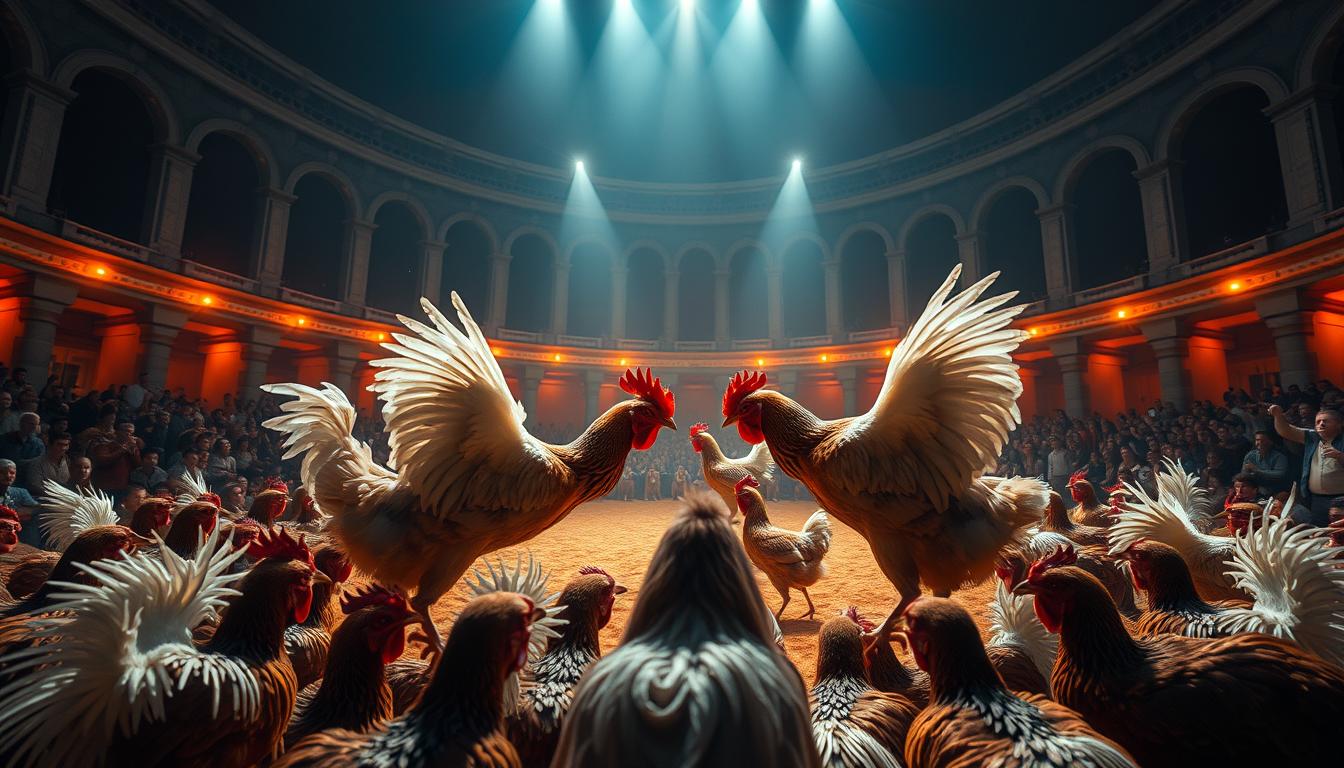 Arena Sabung Ayam Virtual Interaktif