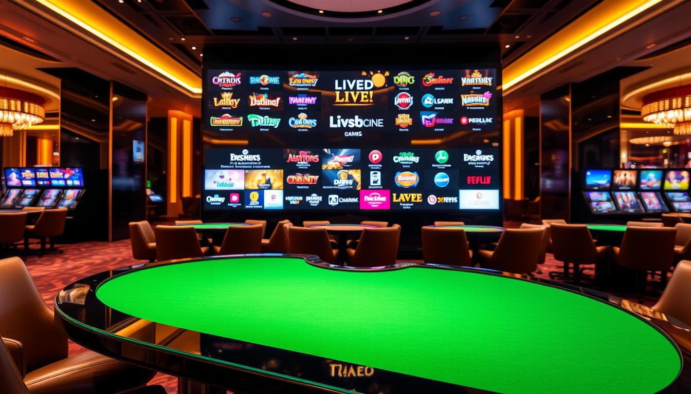 Platform Live Casino Online dengan Berbagai Permainan